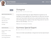 Tablet Screenshot of fruttekoek.nl